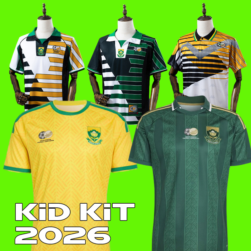 south africa football shirt 2026 men fans 3xl 4xl Soccer Jerseys 2026 world cup kid kit