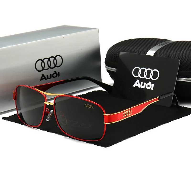 Audi Glasses UV400 Polarized Rectangle Sunglasses for Men Women Driving Motorcycle Cycling Glasses with AntiGlare Lens 553T260415
