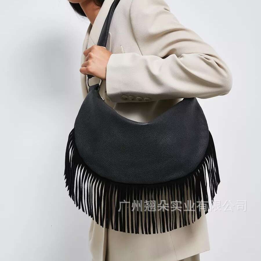 MKF Leather Crossbody - Designer Inspired Shoulder & Underarm Bag with Printed Chain Detail