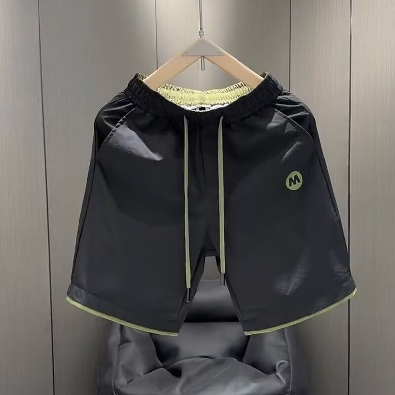2026 New Designer Luxury Brand Men's Shorts Summer Quick Drying Korean Style Sports And Leisure Pants Trend Brand Thin Multifunctional Five Point