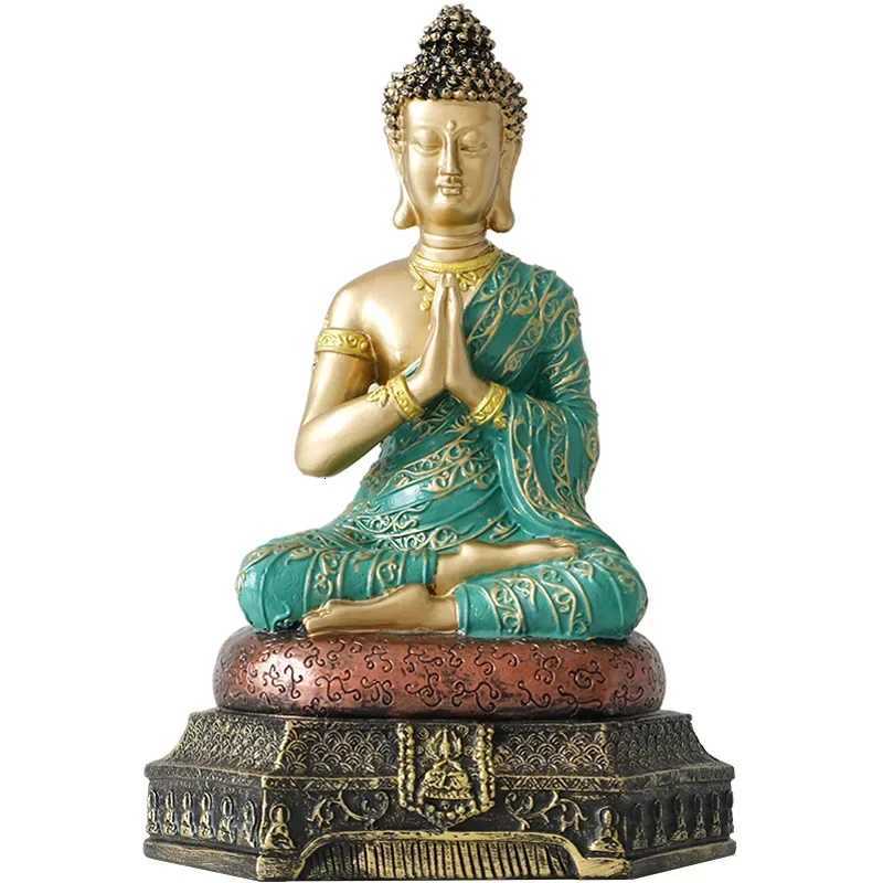 Chinese Style Buddha Ornaments Home Buddhist Halls Enshrine Furnishings Zen Home DecorationsT260415