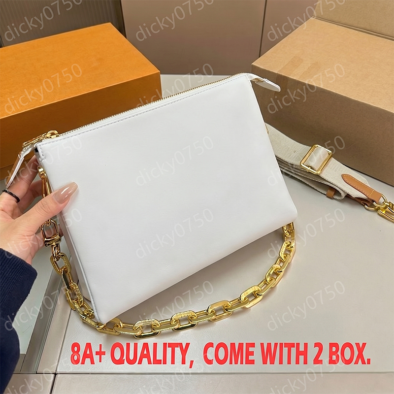 Designer Luxury Style Puffy Envelope Clutch Women's Thick Chain Crossbody Bag Coussin Quilted Shoulder Purse Evening Handbags Premium Quilted wedding guest clutch