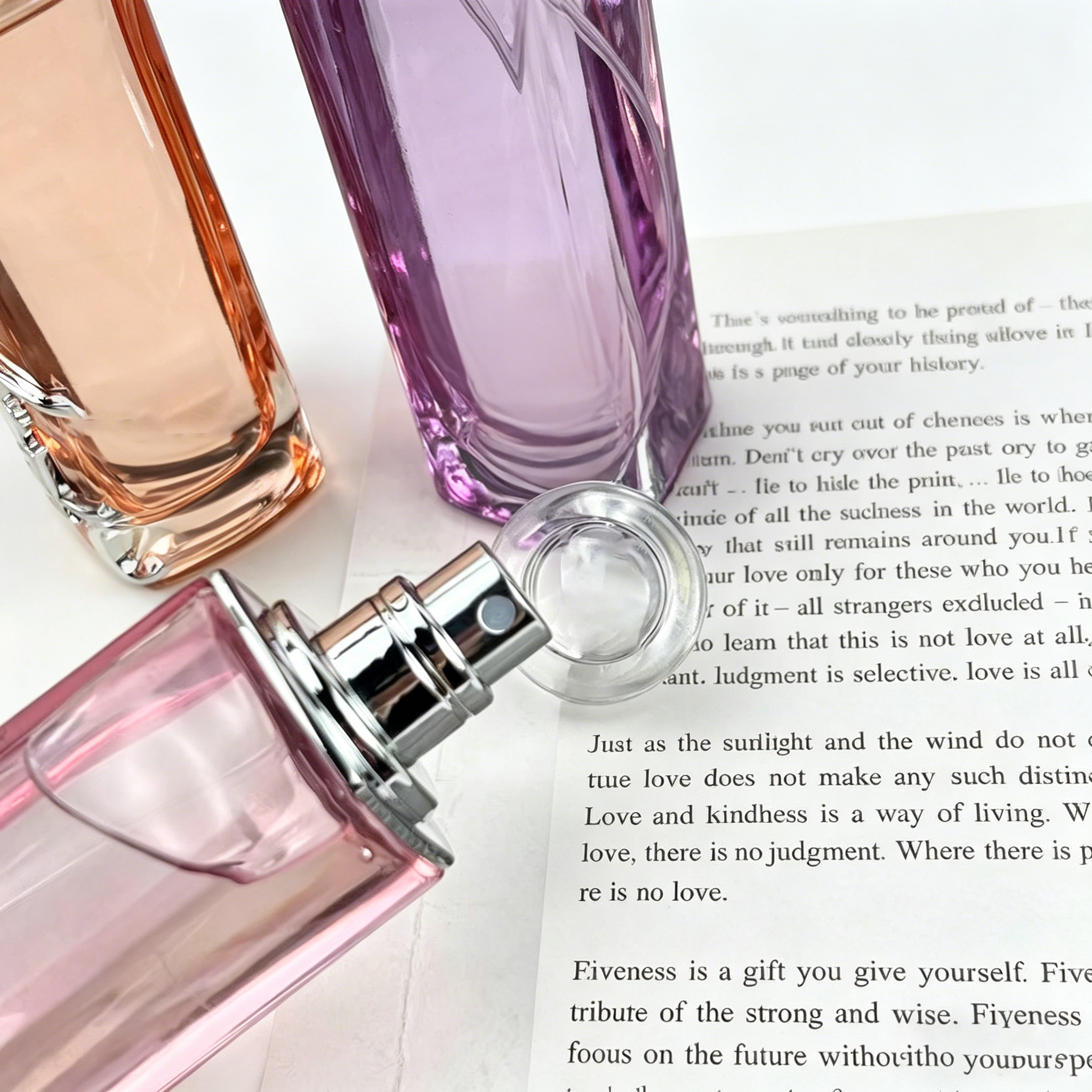 Brand Perfume Women Fragrance 50ml Rosy Glow Peachy Glow Purple Glow Floral Notes Long Lasting Good Smell EDP EDT Perfume High Quality
