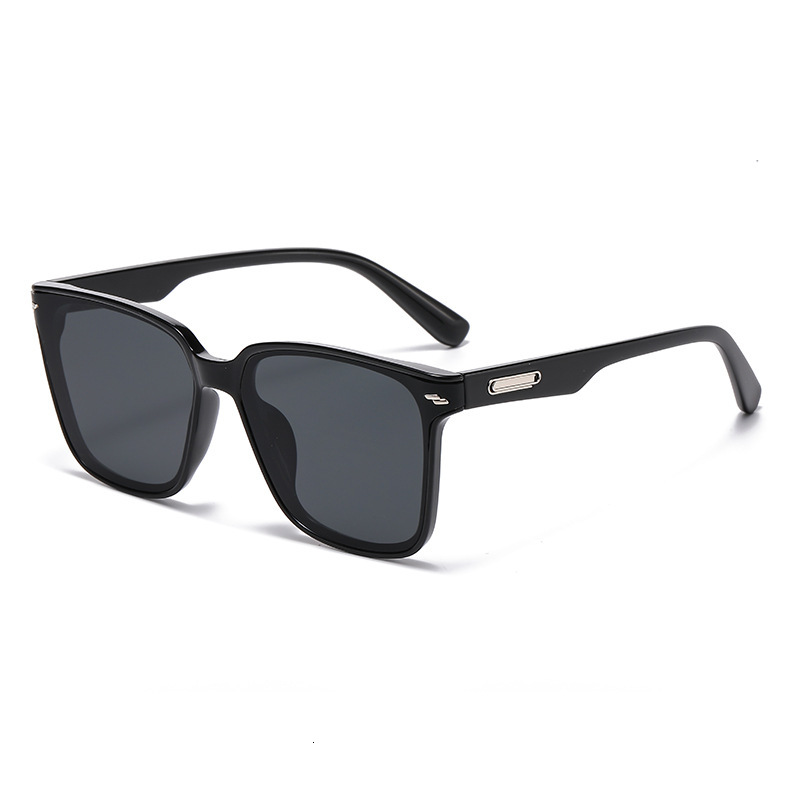 personalized square-frame high-end trendy sun protection sunglasses, UV protection, large-frame internet celebrity sunglasses