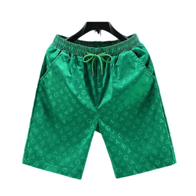 Designer Pants - 2026 Fashion Men's Summer Shorts - Ice Silk Material Quick-drying Fabric - Loose Straight Fit Sport Pants, Casual Extended Lengt