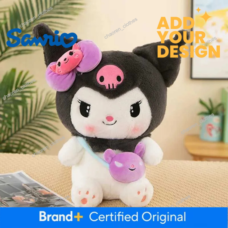 40/50cm Sanrio Kuromi My Melody Cinnamoroll Plush Dolls kawaii Soft Stuffed Pillow Anime Figure Cartoon Decor Kids Toys Gifts