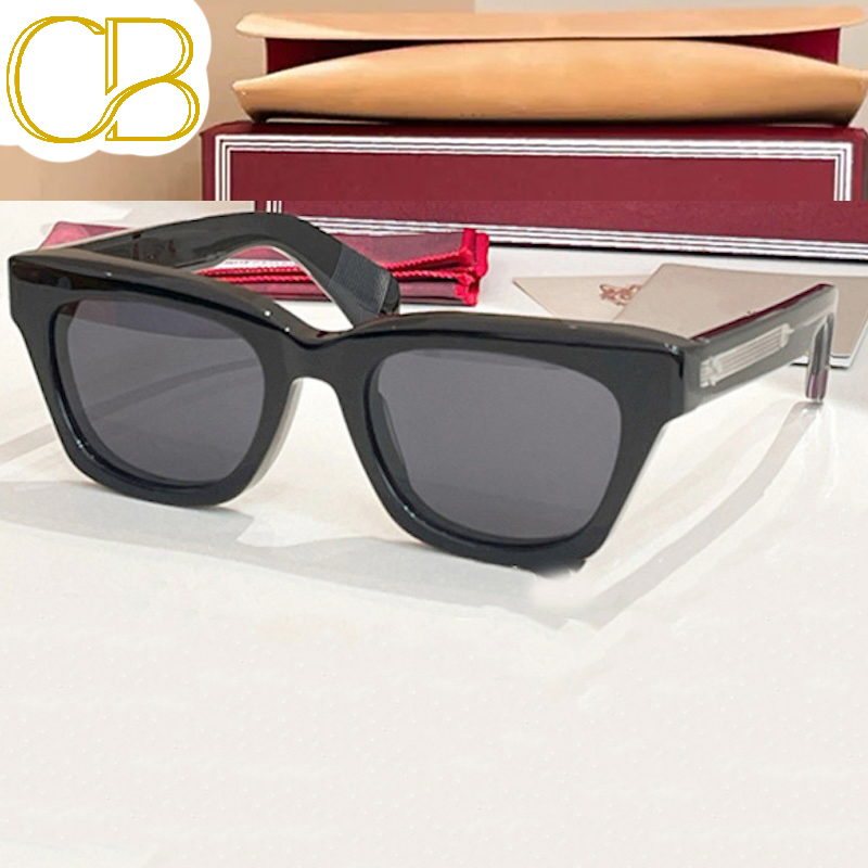 DEALAN Acetate Sunglasses Designer Handmade TOP Quality High Cat Eye Glasses Thick Retro Vintage Butterfly for Men Women Summer Beach Optical Luxury B