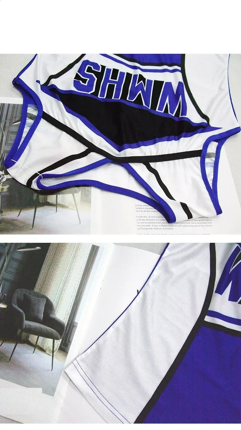 High School Glee Club Girl Cheerleader Costume Style Cheerleading Varsity Cheerios Fancy Dress Uniform y260414 - view 7