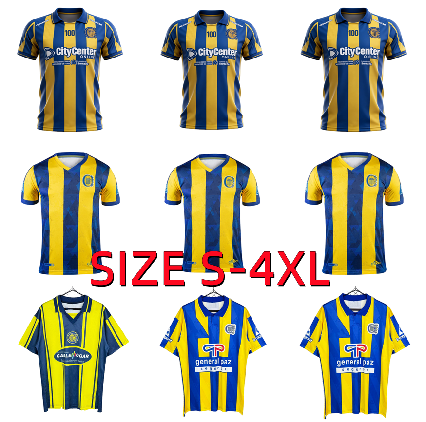 2026 2027 Rosario Central Soccer Jerseys Retro 1995 1996 1998 1999 100th Coronel Malcorra Campaz Ferreira Duarte Giaccone 25 26 27 DI MARIA Copetti football shirt