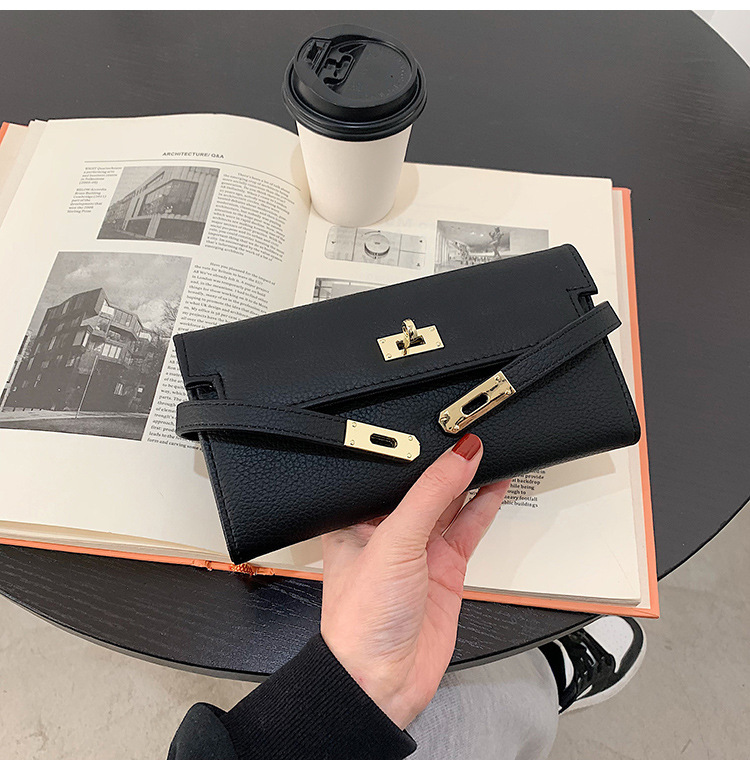 New Fashion Long Clutch Bag For Girls, Unique And Stylish Bag, Versatile Large Capacity Card Holder