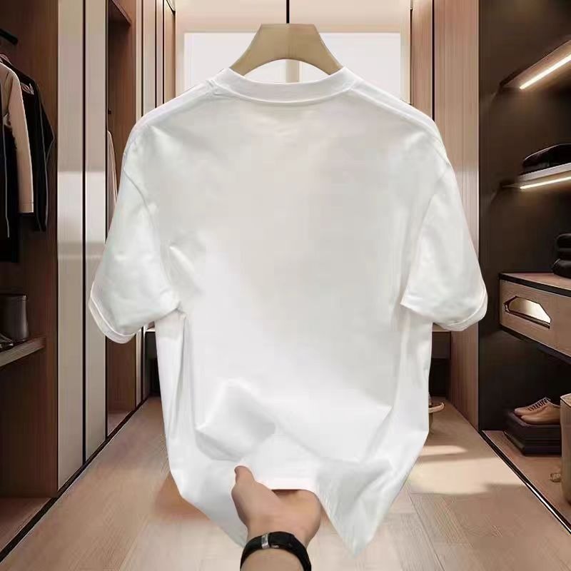 Free shipping luxury Men's T-Shirts Fashionable and minimalist printed T-shirt with personalized and comfortable short sleeves