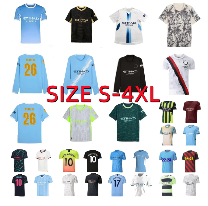 19 20 21 22 23 24 25 26 27 HAALAND Manchesters city Soccer Jerseys EIDOS WEAH Man Citys REIJNDERS MARMOUSH DOKU CHERKI AWAY 2026 2027 AGUERO DE BRUYNE mens Football Shirt