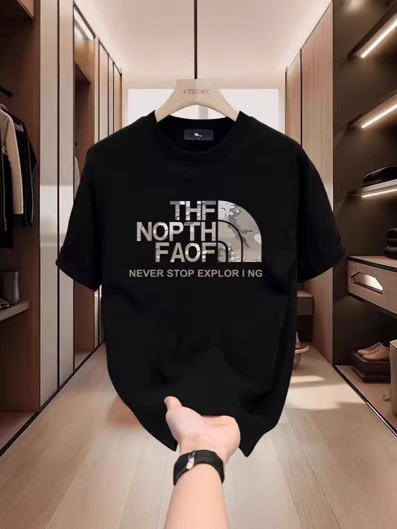 Free shipping luxury Men's T-Shirts Fashionable and minimalist printed T-shirt with personalized and comfortable short sleeves