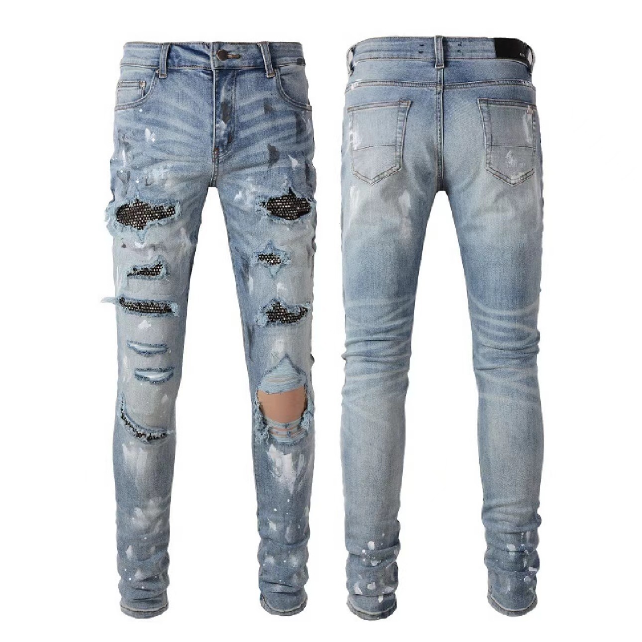 jeans for mens designer Leg Jeans Tapered Jeans Black Wash Jeans Stretch Jeans Patchwork Jeans Formal Jeans Summer Jeans Men's Denim Pants Guys&#