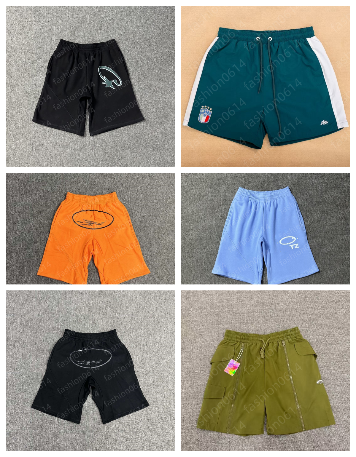 Mens corteizitlys shorts y2k star designer shorts stacked baggy Island shorts women shorts cargos wide goth cargos mens slim aesthetic coreana cargos casual