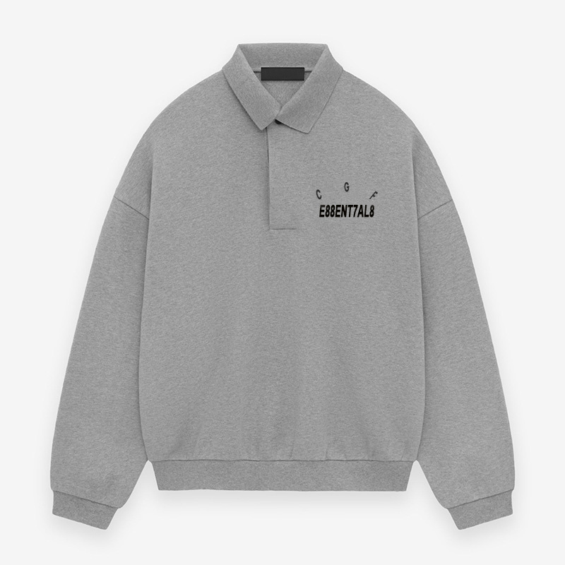 24fall fleece polo hoodie Warm Hoodie - High-Quality Loose Pullover Sweatshirt for Men & Women - Designer Streetwear Tracksuit Jacket