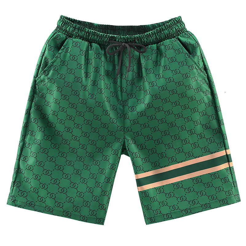 Designer Pants 2026 Men's Summer Trendy Loose Straight Denim Shorts Fashionable And Cool Mid-length Printed Pants Suitable For Outdoor Wear Luxur