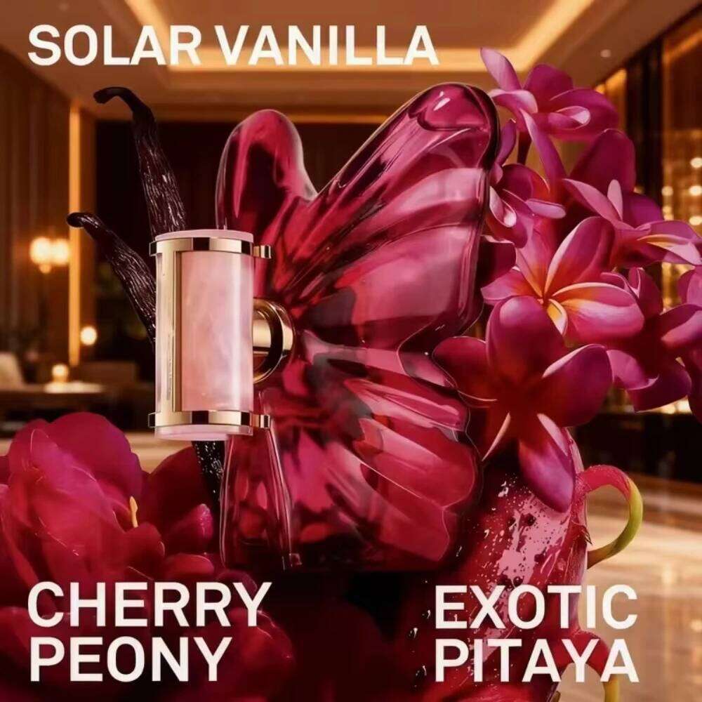 LA Bomba Women's Perfume 2.7oz | Floral & Fruity Scent with Dragon Fruit, Unique Butterfly Design 26L0415