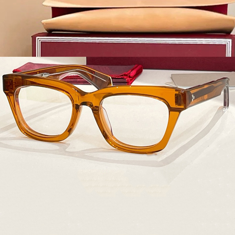 DEALAN Acetate Sunglasses Designer Handmade TOP Quality High Cat Eye Glasses Thick Retro Vintage Butterfly for Men Women Summer Beach Optical Luxury B