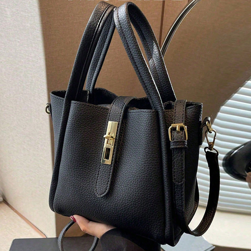 Autumn New Women's Handbag Crossbody Exquisite Basket Light Luxury High-End Bucket Bag