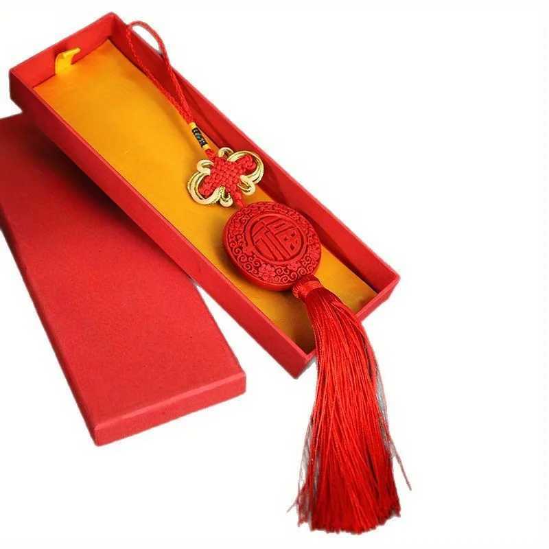 Red Chinese Knot Tassel Hanging Decorations Traditional Lucky Charms for New Year Home Decor GiftsT260415