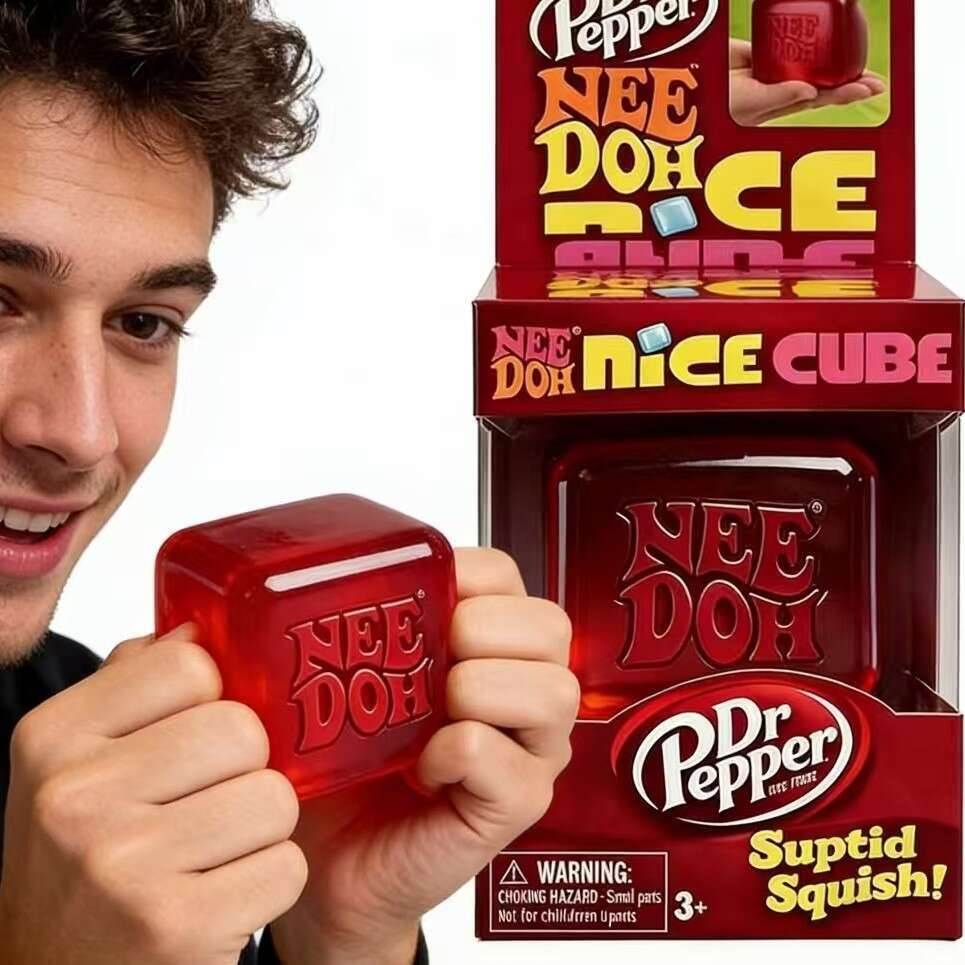 Hot Needoh Nice Stress Reliever Fidget Tool Anxiety Focus Desk Sensory Cube for Adults Kids Slow rebound and comfortable touch