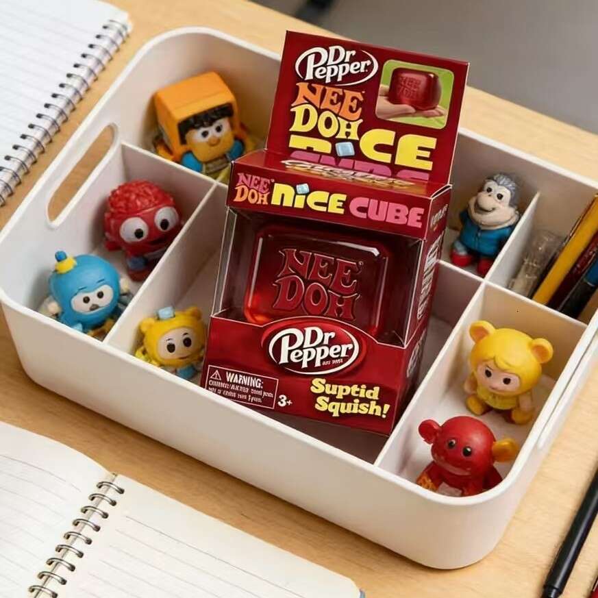 Hot Needoh Nice Stress Reliever Fidget Tool Anxiety Focus Desk Sensory Cube for Adults Kids Slow rebound and comfortable touch