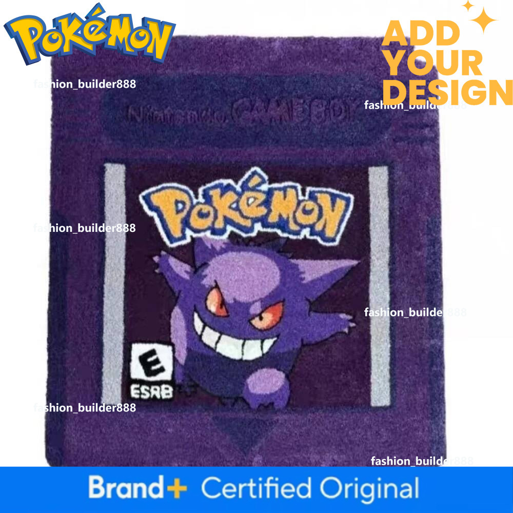 Pokemon Carpet Cartoon Anime Pokemons Velvet Material Carpet Pocket Fairy Ball Decorated Living Room Bedroom Door Floor Mat Home Decoration