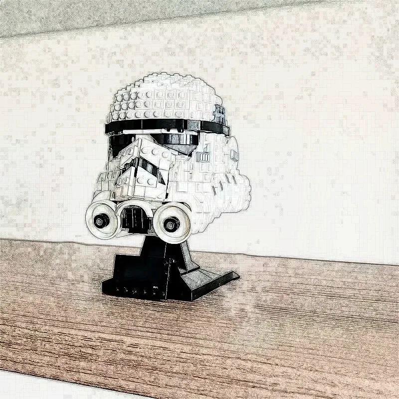 IN STOCK Star Battle Helmet Building Blocks Mask Model Bricks Toy For Kids Aduts Birthday Christmas Gifts 260414