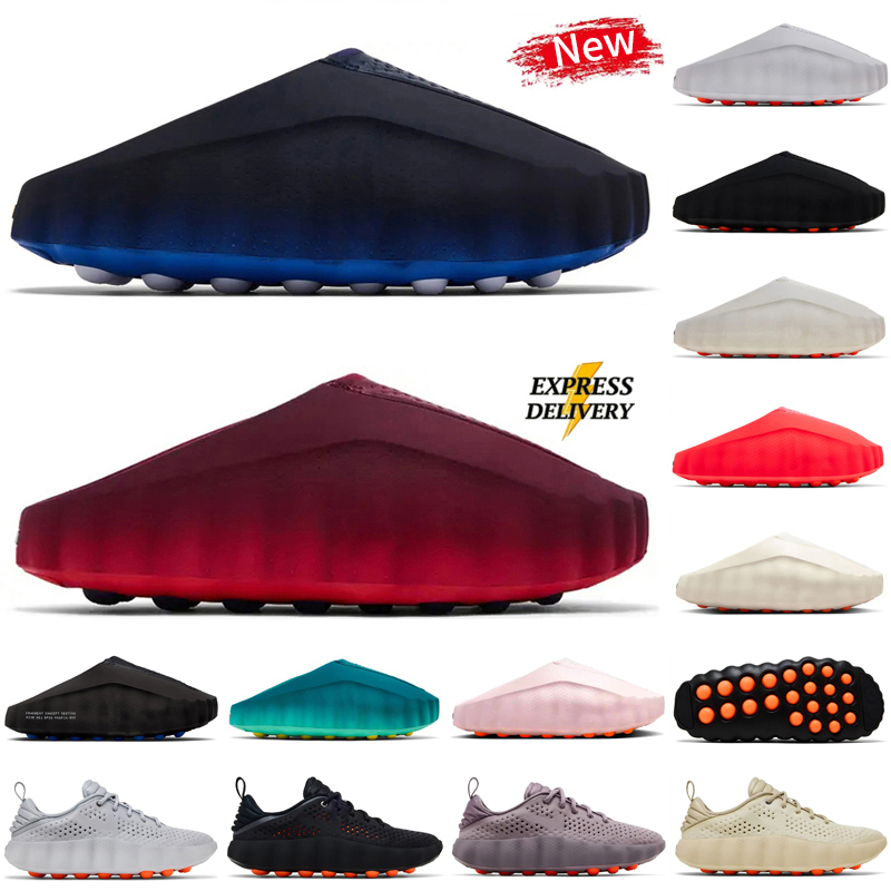 Designer Mind 001 Slides mind001 Mind 002 Sandals Mens Womens Slippers Light Bone Fragment Black Light Smoke Grey Solar Red Blackened Blue Sail Summer Beach shoes