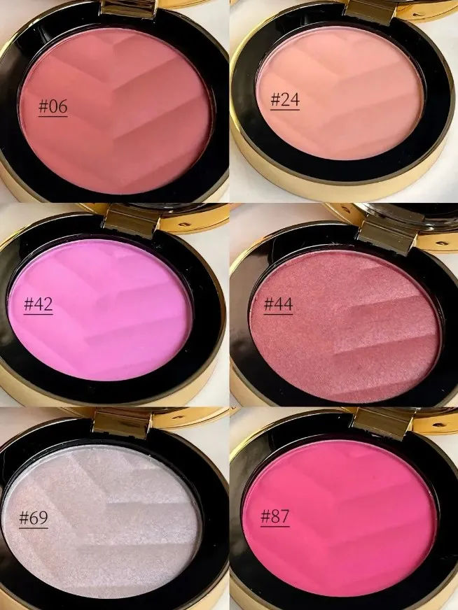6g Brand Pink Blush #44 #69 42 06 24 87 Powder Matte Face Blush Face Blusher Blendable Formula Long Lasting Moisturizing Waterproof Light