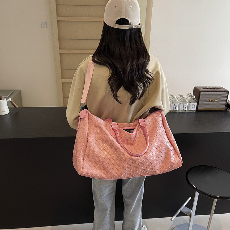 Vintage Travel Men, Large Capacity Business Trip Ruiying Handbag, Airplane Luggage for Women, PU Leather Sports Gym Bag - view 4
