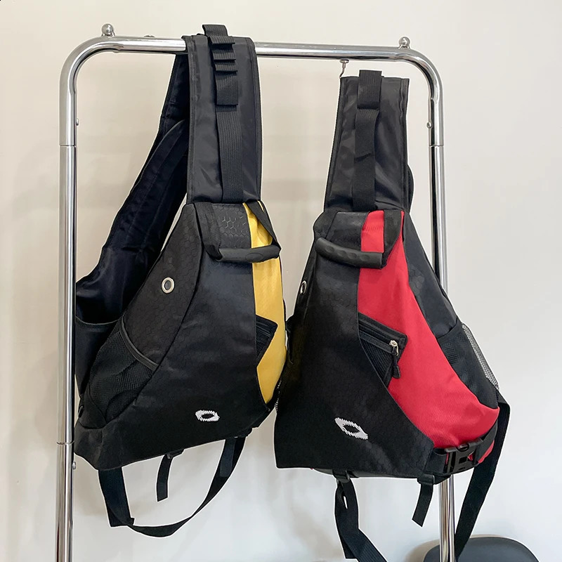 Large capacity chest bag large capacity side back crossbody bag multiple pockets suitable for outdoor sports travel and cycl 260415