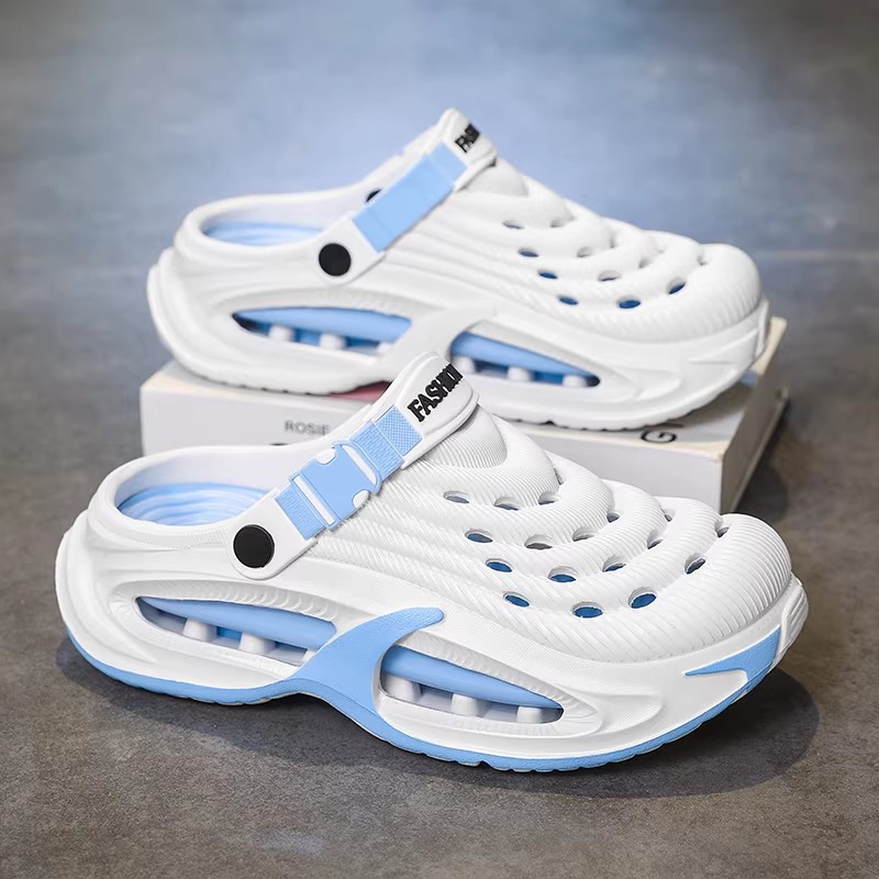 fashion design slippers 2026 Men's/Women's EVA Platform Hole Shoes, Anti-Slip Wear-Resistant Summer Beach Clogs, Driving Casual Sandals