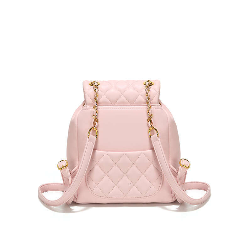 Women 2026 Style Quilted Chain For Women New Shoulder Bag Versatile Multi Pocket Backpack Travel Large Capacity