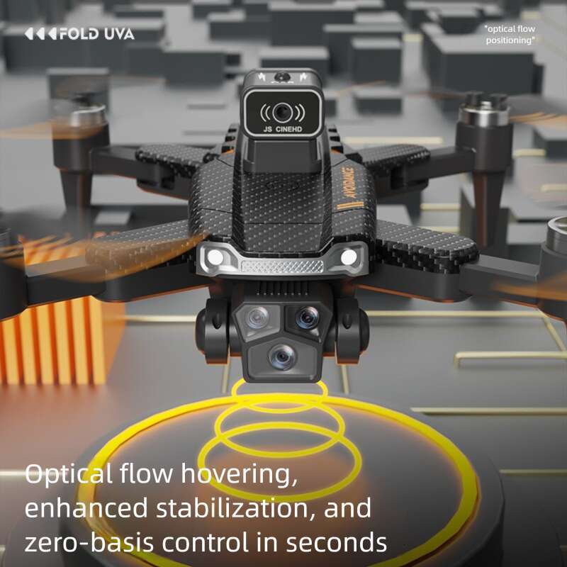 JS22 Brushless Drone Optical Flow Positioning HD Aerial Photography Foldable Portable Quadcopter RC Toy Aircraft CKS