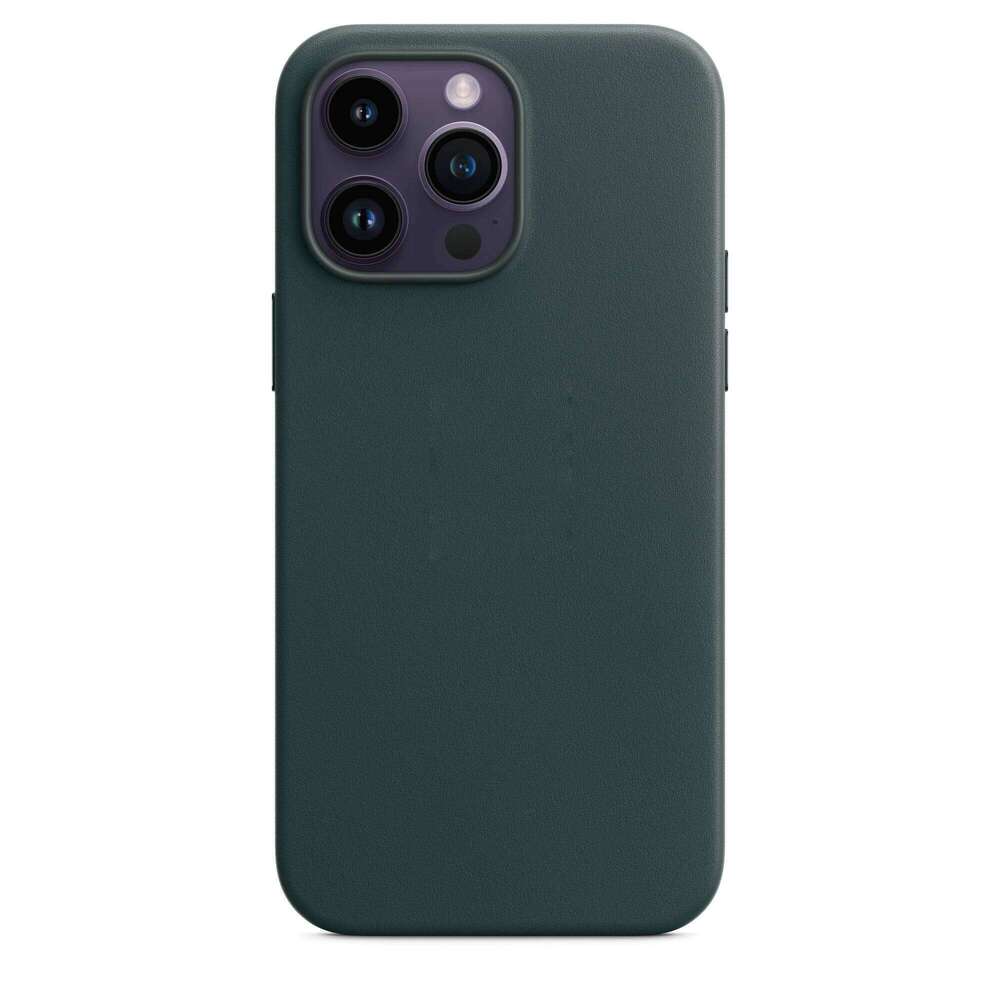 Midnight Black Leather Case For Mag Safe iPhone 16 15 14 Plus 13 Pro Max 12 11 14Pro 15Pro Phone Cover Accessories 26Y0416