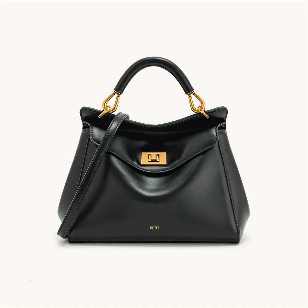 JW PEI Wen Handbag Gold Exture Light Large Capacity 2025 Autumn Winter Daily muting Essential Bag C260415
