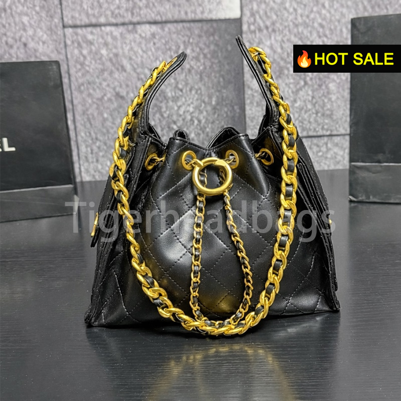 Designer Drawstring Bucket Bag Light Luxury Hobo Bag high quality 25 bag Shoulder Bags 10 A tiger head bags Crossbody bag fashion tote bag Large Capacity Bags J28C02