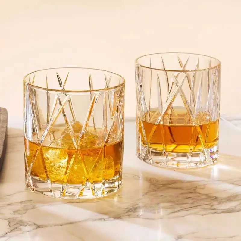 2pcs Gifts Beer Mugs Ktv Bar Small Wine Glasses Water Glasses Glass Glasses Whisky Glasses Cocktail Glass Whiskey Glass Cups J260612