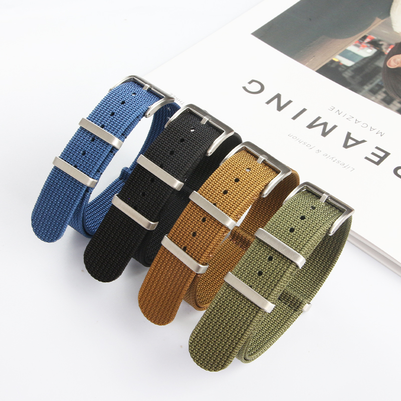 FASTAND Universal Sport Nylon Band 18mm 20mm 22mm Premium Ballistic Strap for Smartwatches & Luxury Chronographs Wholesale