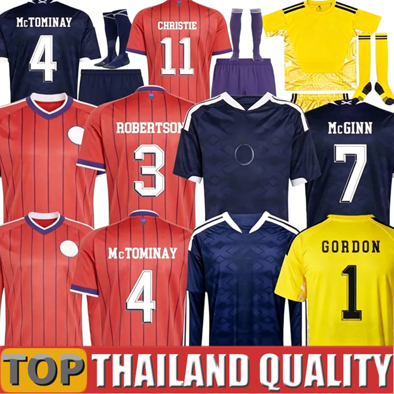 2026 World Cup scotland Fans football shirt Soccer Jerseys ROBERTSON McTominay McGREGOR SHANKLAND MCGREGOR Christmas Gifts long sleeves maillot men women kids kit