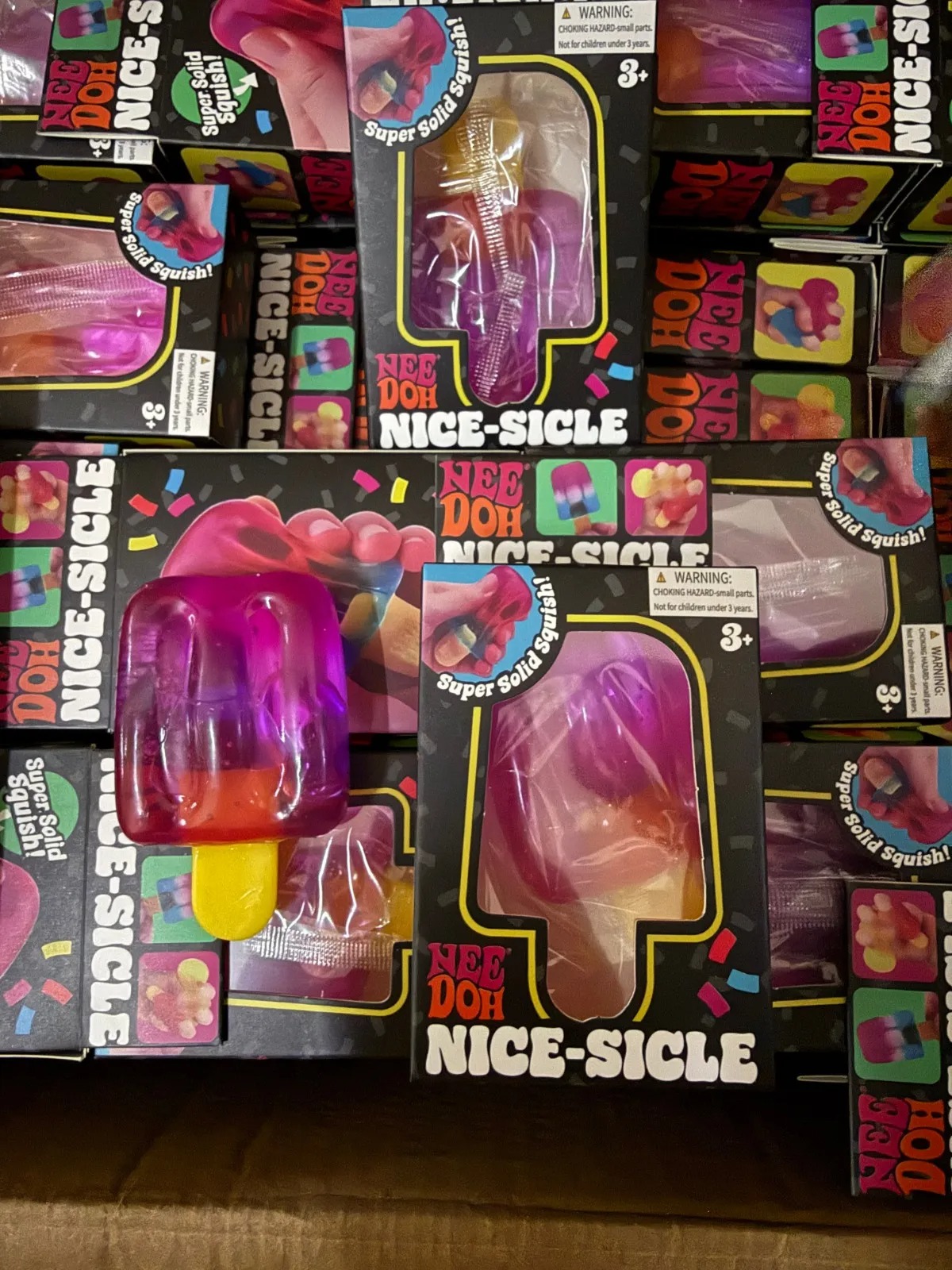 New Cube NeeDoh Ice Cream Fun Jellyfish Cute Easter Bunny, Eggs And Other Types Of Stress Relieving Toys Wholesale Boxes With Logo