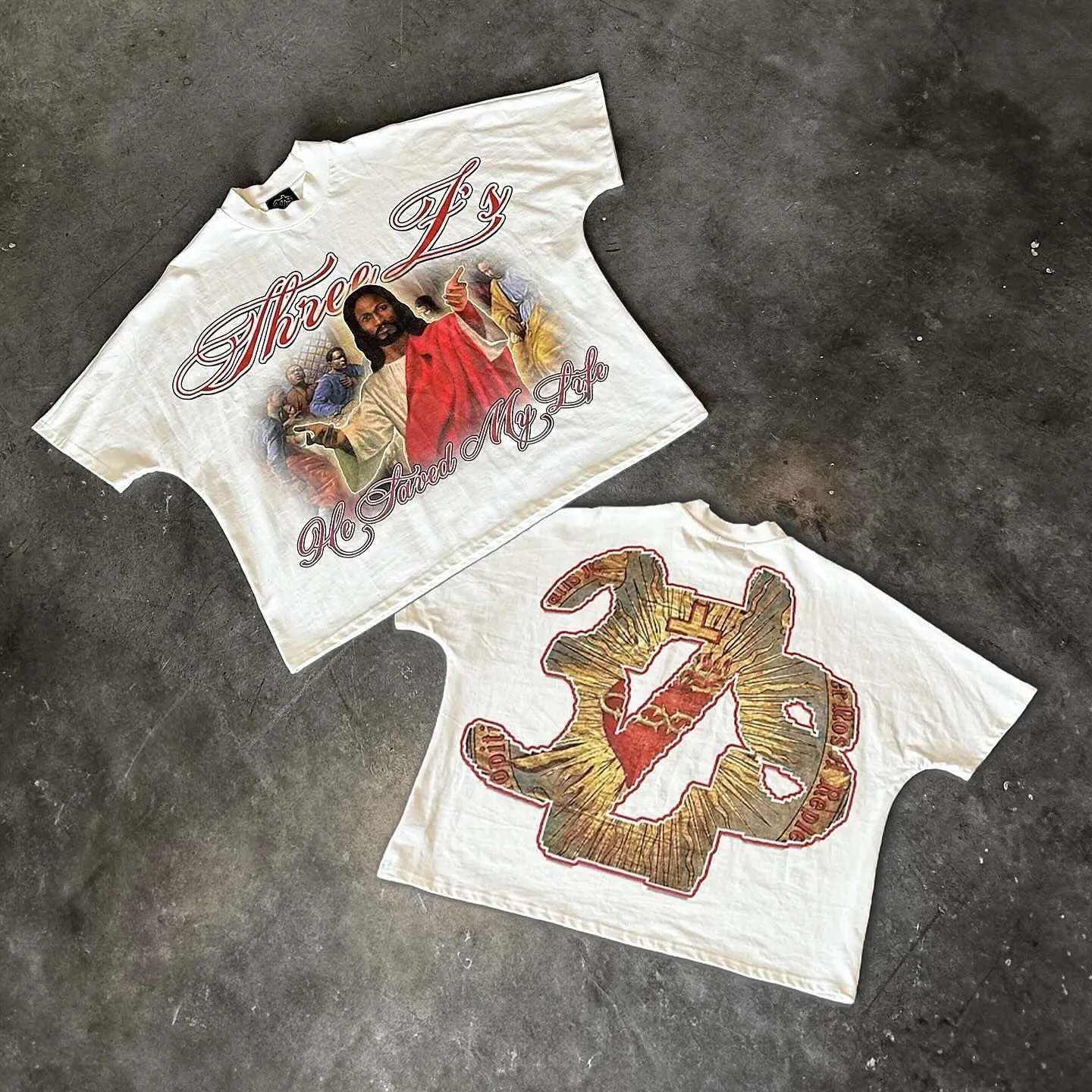 Blutosatire Boxy Men's t shirt High Street Trend Vintage Alphabet Goth Harajuku Casual Loose Y2K Women Retro Hip Hop Tops Graffiti Streetwear Ove