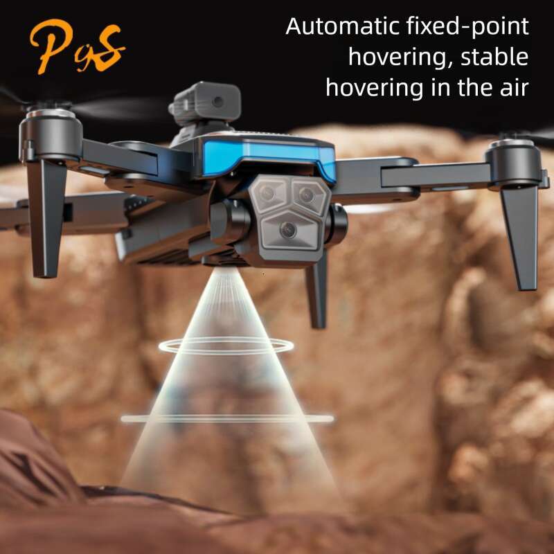 2026 New P9S Brushless Drone HD Aerial Photography Quadcopter Infrared Obstacle Avoidance Optical Flow WiFi FPV RC Aircraft Toy CKS