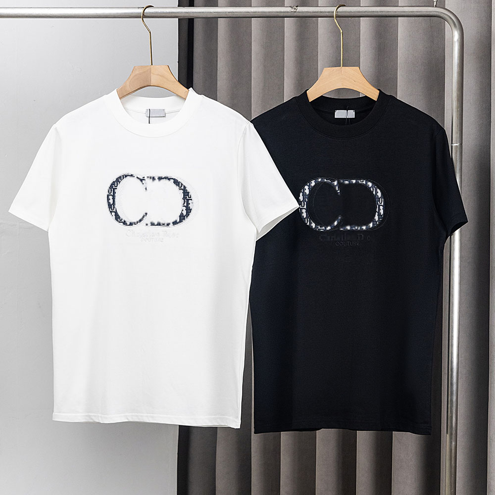 Designer T-shirts men's Short Sleeve Tshirt Unisex women GG/off/GC/BB/MC/cd fashion casual tees embroidered letters tee shirts tops white/black 55y04811******