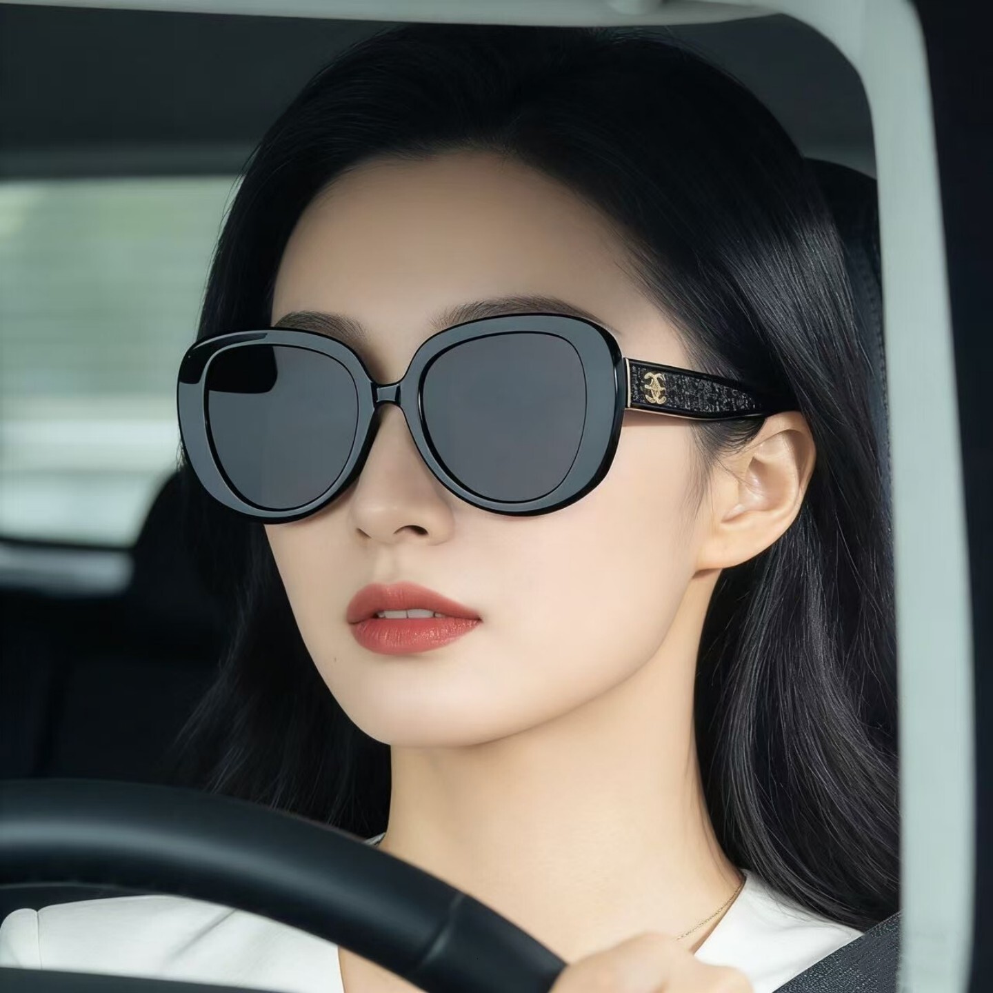 Designer Eyewear 2026 New Design Women's Luxury Sunglasses UV Protection Retro Style Outdoor Sunscreen Fashionable Combinations