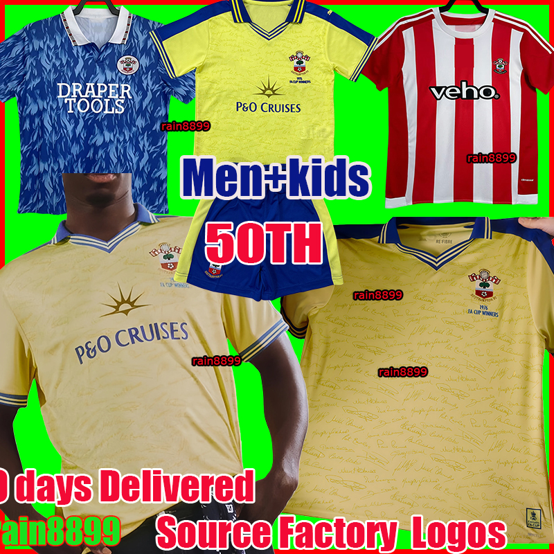 Southampton 25 26 Special Southampton 2026 50-Year FA Cup Champions Anniversary Kit men kids kit SAINTS 1992 15 16 retro Southampton fc vintage Football shirts