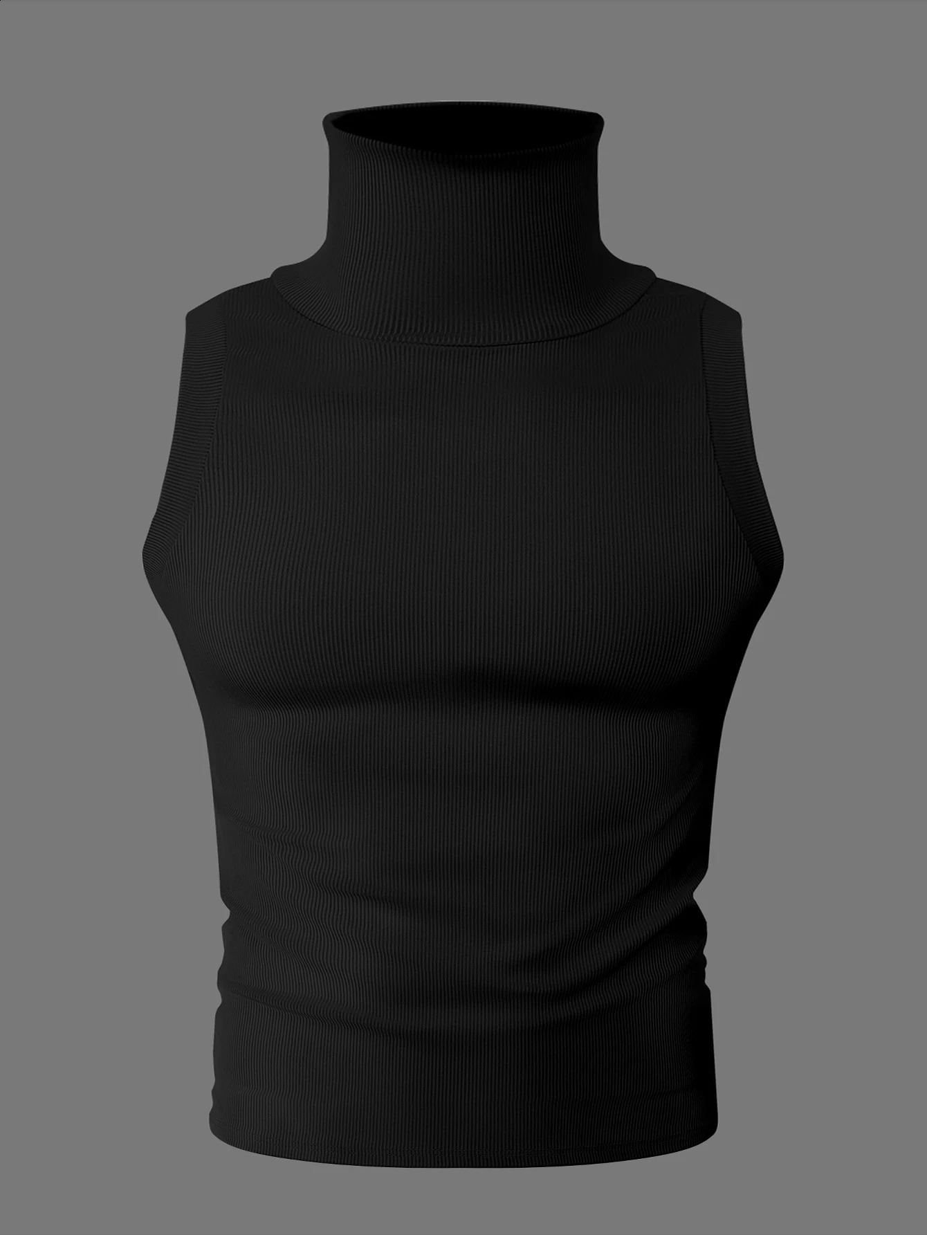2026 Mens T-Shirt Casual Versatile Trendy Short Sleeve Top Mens Upperwear Tank Top 260415
