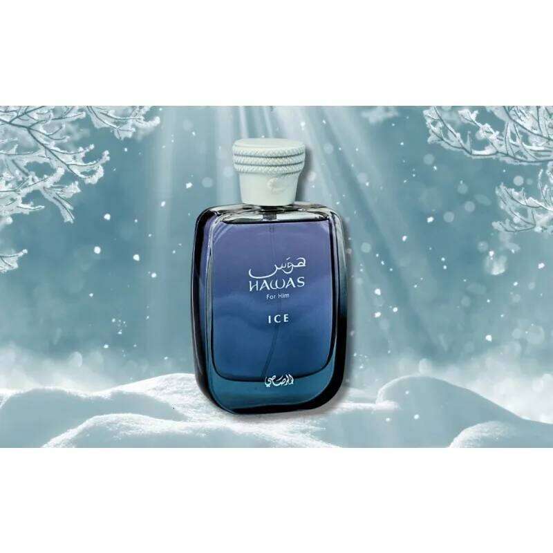 RASASI Hawas Ice Men Eau De Parfum 100ML Premium Arabian Makeup Women Natural Perfume Long Lasting Fragrance Cologne 26Y0416
